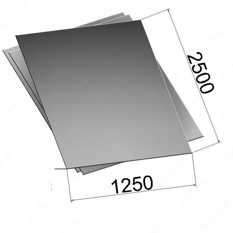 Лист холоднокатаный 2