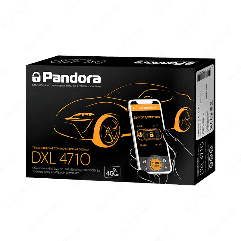 Cartech.uz - Автомобильная сигнализация Pandora DXL 4710