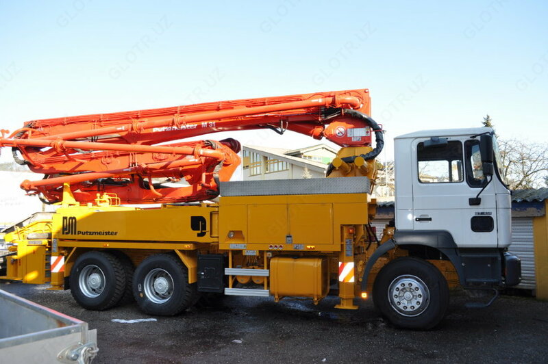 Аренда бетононасоса 52 метрового