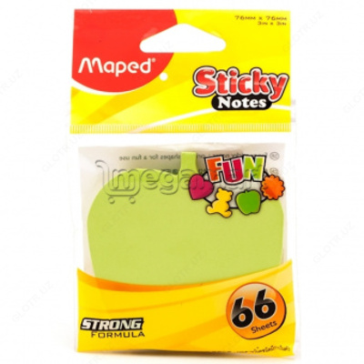 Стикер (Самоклеящая бумага) Maped 895050AA (66лист/76*76мм Fun)