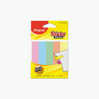 Стикер (Самоклеящая бумага) Maped 758210 (88лист*5цв/15*76мм) - 5 845 сум