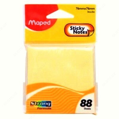 Стикер (Самоклеящая бумага) Maped 758111 (88лист/76*76мм) Стикер (Самоклеящая бумага) Maped 758111 (88лист/76*76мм)