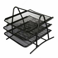 Подставка для бумаг метал. (3-х ярусн) Memoris-Precious MF08226