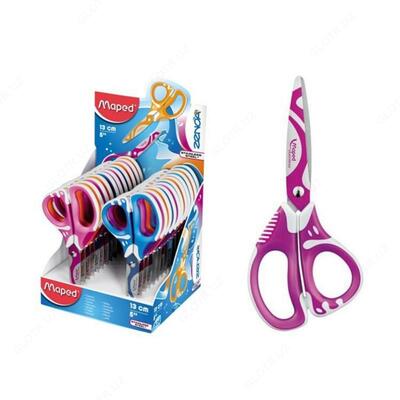 Ножницы  Ножницы "Maped" 670112 (13см, Zenoa Fit)