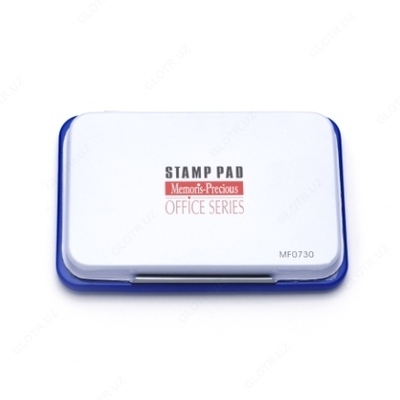 Штемпельная подушка (синий № 3) Memoris-Precious MF0730 blue