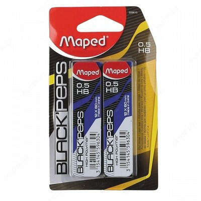 Грифель для карандаша Maped 559610 (0.5мм - 2шт) - 3 605 so'm / dona
