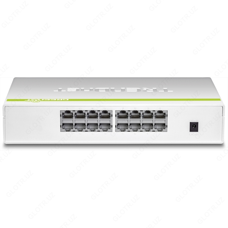 TEG-S16D 16-portli Gigabit GREENnet tugmasi boshqarilmaydi
