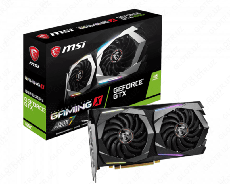 MSI - 6GB GeForce GTX 1660 GAMING X 6G DDR5 128bit