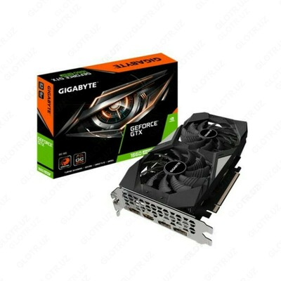 GigaByte - 6GB GTX1660 Super OC GDDR5 GV-N166SOC-6GD 192bit - 2 290 000 сум / шт.