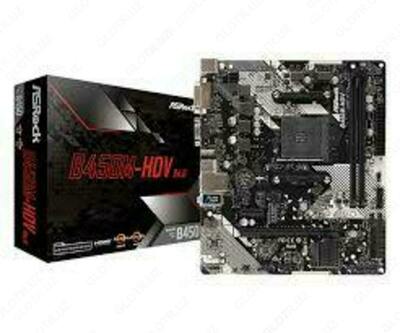 MB Asrock AMD AM4 B450M-HDV R4.0 DDR4