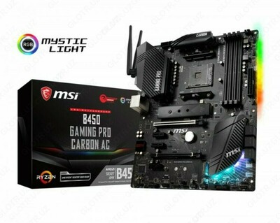 MB MSI AMD AM4 B450 Gaming Pro Carbon AC