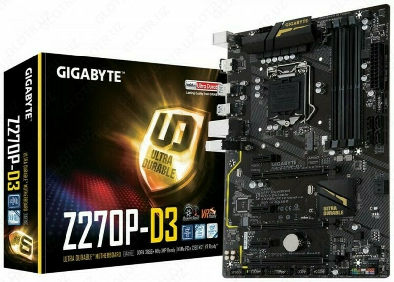 MB GigaByte Z270P-D3 DDR4 LGA1151 (распродажа)