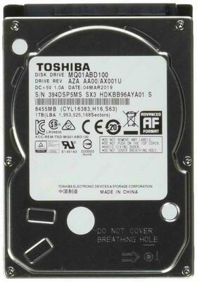 HDD Notebook 1TB Toshiba MQ04ABF100 Original