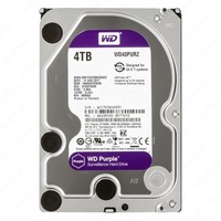 Qattiq disk Vidokuzatuv uchun HDD 4TB WD Binafsha WD40PURX-78 Original