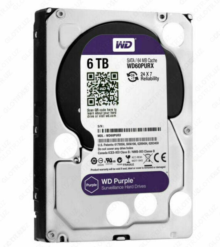 HDD 6TB WD Binafsha WD60PURZ Original