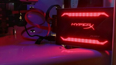 SSD Kingston HyperX 240GB Fury RGB SATA 3 2.5 3D Nand SHFR200/240G - 700 000 сум / шт.