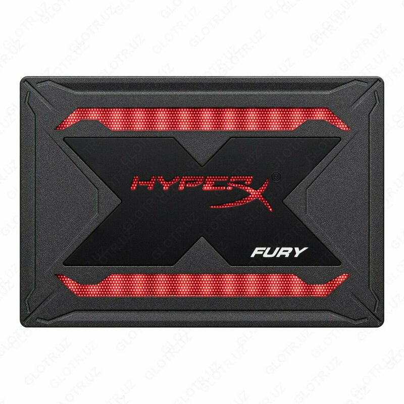 SSD Kingston HyperX 960GB Fury RGB SATA 3 2.5 3D Nand SHFR200/960G
