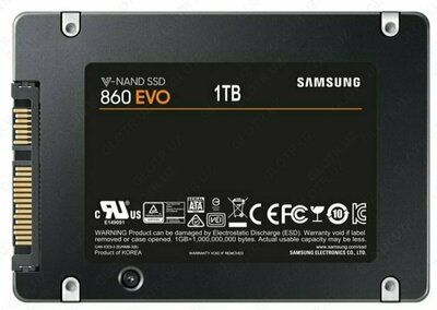 SSD Samsung 1000Gb 860 EVO 2