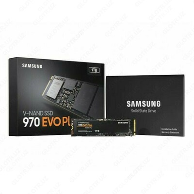 SSD Samsung 1000GB 970 EVO PLUS M2 NVME (MZ-V7S1T0BW) - 2 900 000 сум / шт.