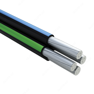 O'z-o'zini qo'llab-quvvatlaydigan izolyatsiya qilingan sim SIP-4 4x120