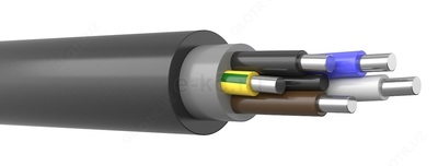Кабель силовой с ПВХ-изоляцией АВВГнг(А)-LS 3х240мс+1х120мс(N