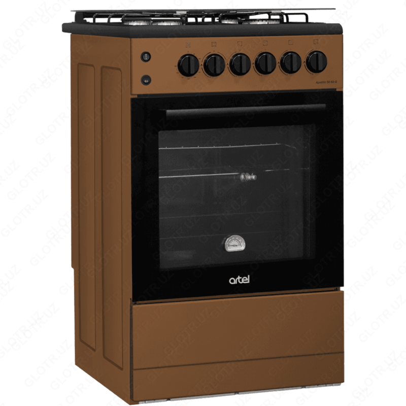 Газовая плита Apetito 02-G (Ок-Коричневый)