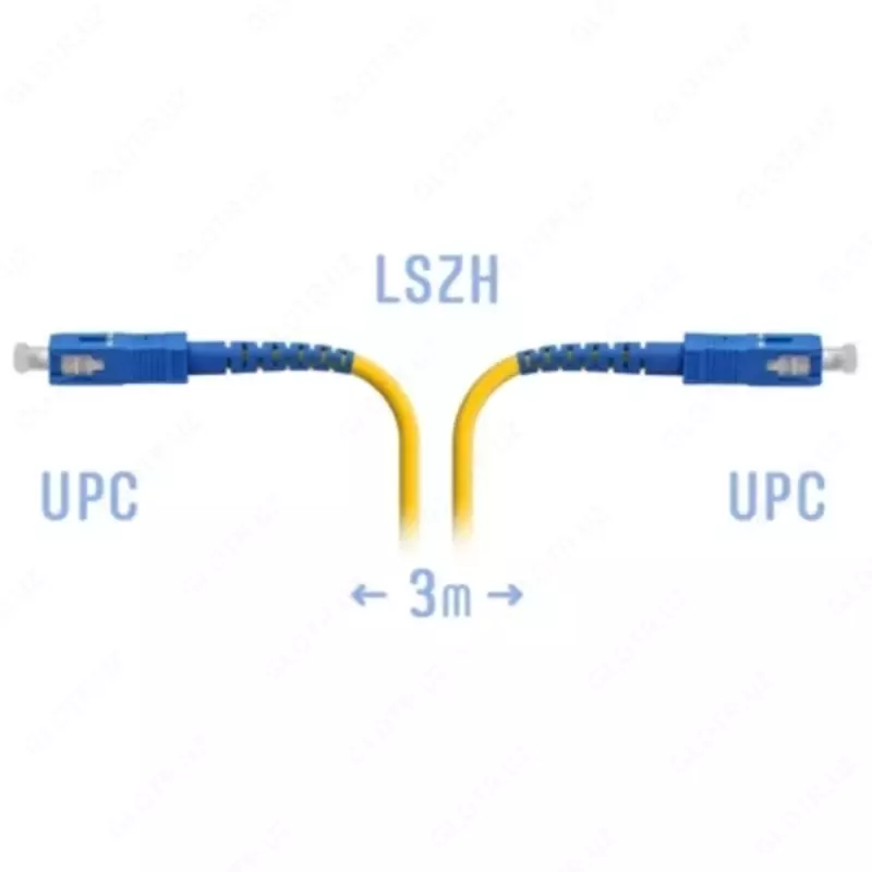 Патчкорд оптический SC/UPC SM 3 метра