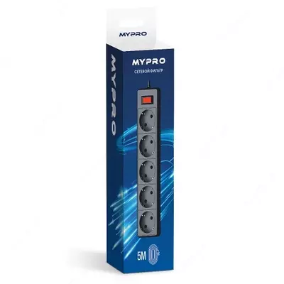 Сетевой фильтр Mypro 5m - 73 370 сум / шт.