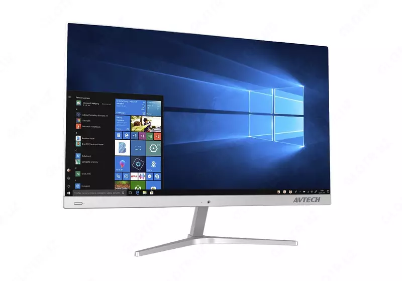 Моноблок Avtech X5 JW H610 Silver White 23.8" HKC IPS Panel WITH MOTHERBOARD JW H610