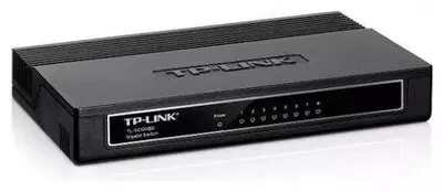 Коммутатор 8-PORT DESKTOP SWITCH TL-SG1008D пластик