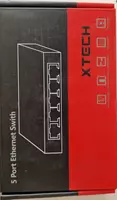 Коммутатор XTECH HUB 5 PORT SWITCH