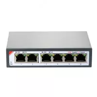 4 100/1000M RJ45+2port Uplink 4 PoE ports> 30.0 Вт на порт . На все порты 110Вт Адрес таблицы MAC-2K POE коммутатор с автосохранением