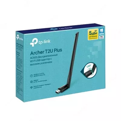Беспроводной сетевой адаптер Archer T2U Plus USB 600 Мбит/с 2