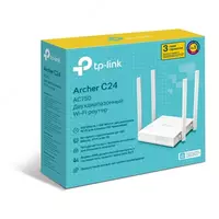 Двухдиапазонный Wi‑Fi роутер TP-Link Archer C24 AC750 - 273 000 сум