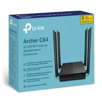 Двухдиапазонный Wi‑Fi роутер TP-Link Archer C64 AC1200