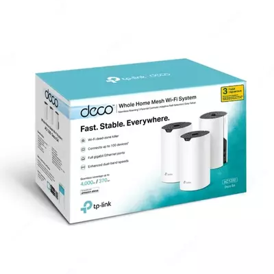 Mesh-система TP-LINK Deco S4 (3pack) AC1200 - 1 564 000 сум / шт.