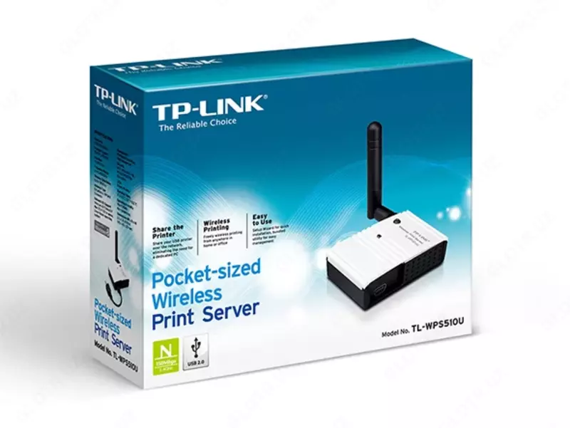 Беспроводной компактный принт-сервер Tp-link TL-WPS510U - 390 000 сум