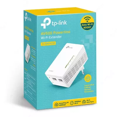 Комплект N300 Wi-Fi Powerline адаптеров TP-LINK TL-WPA4220KIT
