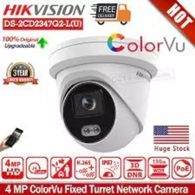 Камера Hikvision DS-2CD2347G2-L - Color Vu