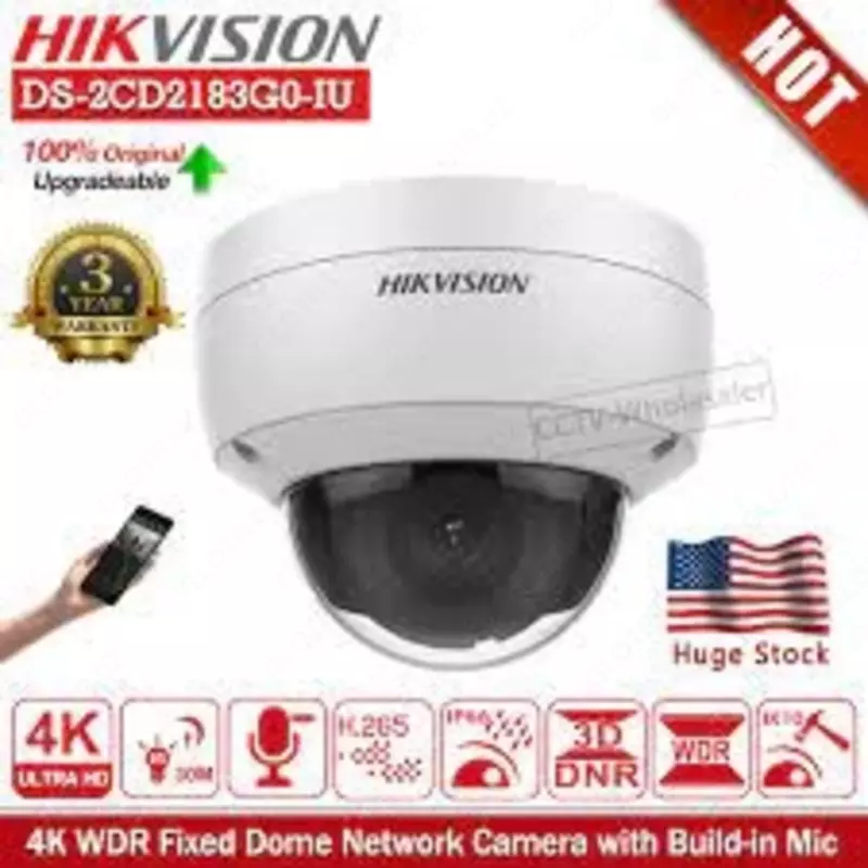 Видеокамера Hikvision DS-2CD2183G0-IU (4K)
