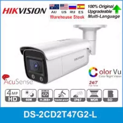 Камера Hikvision DS-2CD2T47G2-L - Color Vu - 1 354 600 сум / шт.