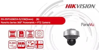 Цена по запросу Видеокамера DS-2DP1636ZIX-D/236(5mm)