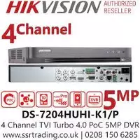 Videoregistrator DS-7204HUHI-K1/ ACUSENSE ULTRA TURBO UHD
