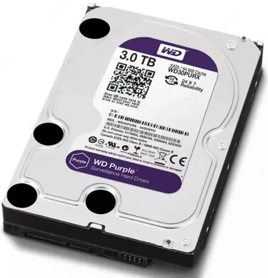 1 170 000 сум / шт. Жёсткий диск WD30PURX-78 для видеонаблюдения 3ТБ - HIKVISION - (ОРИГИНАЛ)