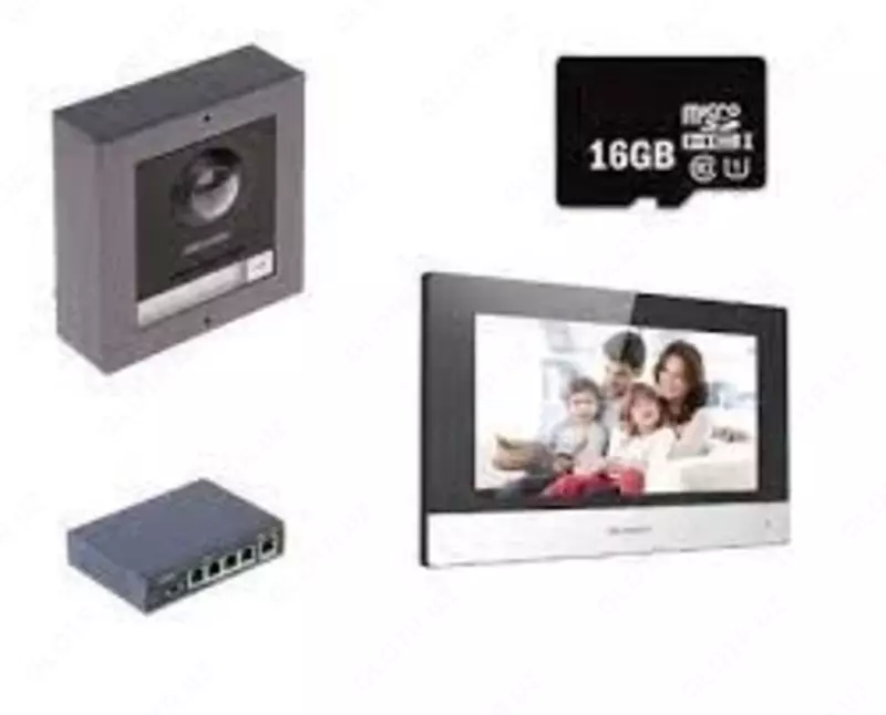 Видеодомофон DS-KIS602 - от {0} сум