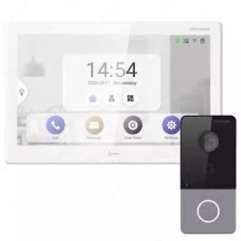 от {0} сум Wi-Fi вызывная панель DS-KV6113-WPE1- Wi-Fi