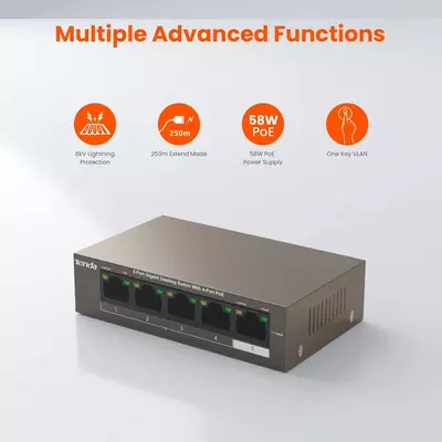 96 988 сум / шт. TENDA - 4‐Switch