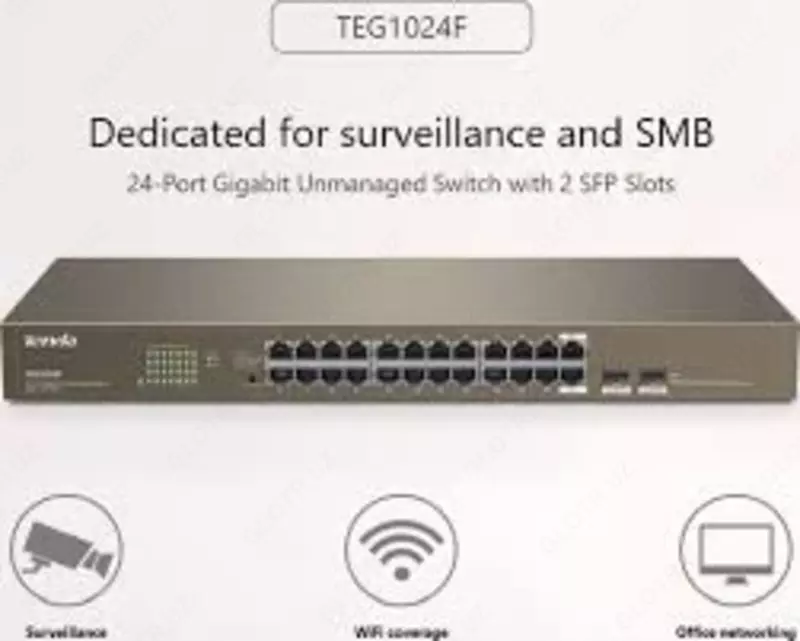 от {0} сум TENDA - 24‐Switch