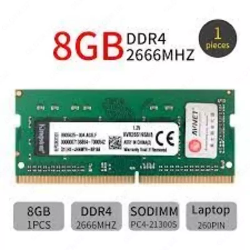 Оперативная память Kingston DDR4 4GB 2666Mhz SODIMM