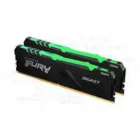 Оперативная память Kingston DDR4 64GB 3200Mhz RGB Fury (32*2) - 2 223 000 сум